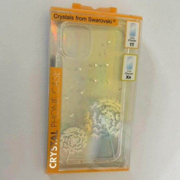 New Crystals From Swarovski Crystal Phone Case for iPhone 11- Sleek Design - Picture 1 of 4
